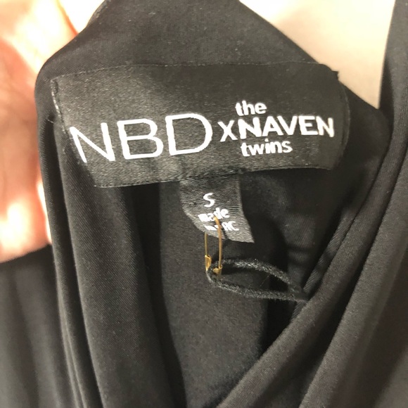 NBD X Naven Twins Sugar Sugar plunging dress - Picture 4 of 5